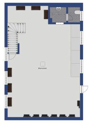 Werkstatt Erdgeschoss
