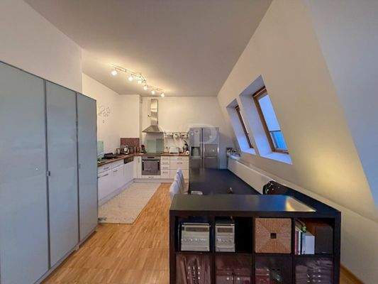 offene Wohnküche / Essbereich