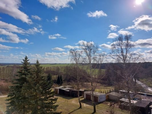 Ausblick hinter dem Haus