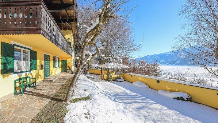 KITZIMMO-Landhaus mit Panoramablick und 1.883 m² Grundstück kaufen - Immobilien Zell am See.