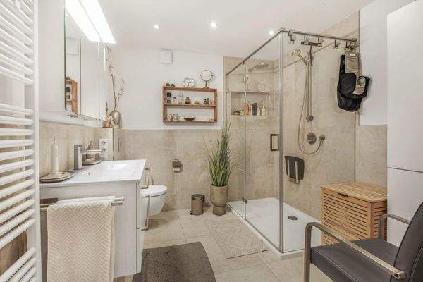 Badezimmer im Souterrain