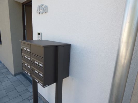 Musterbeispiel Briefkastenanlage Vorgängerprojekt