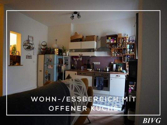 Wohn-/Essbereich mit Küche