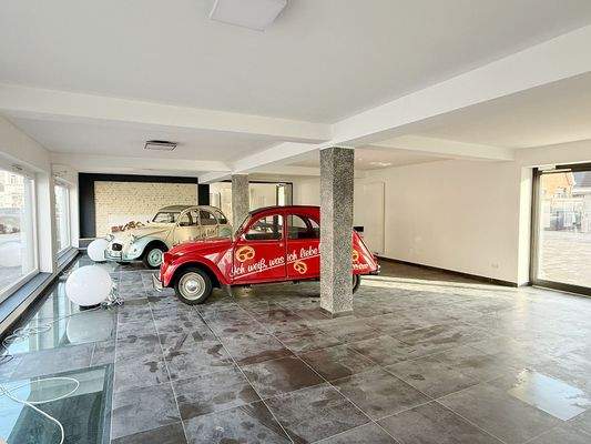 Viel Fläche zum Präsentieren