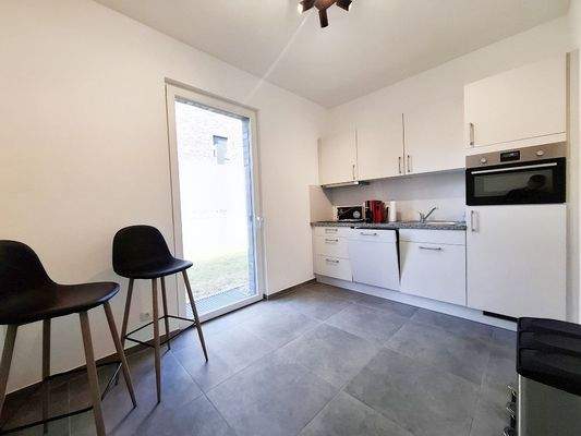 Aufenthaltsraum mit Küche