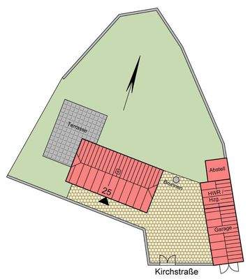 Lageplan - Umbauvorschlag