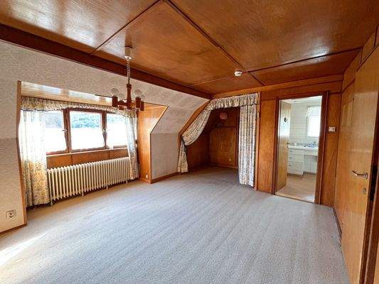 Zimmer im Dachgeschoss