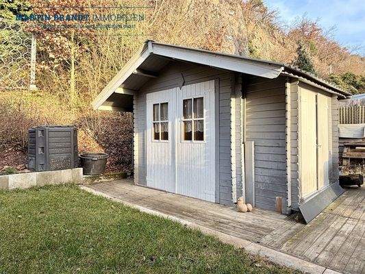 das kleine Gerätehaus