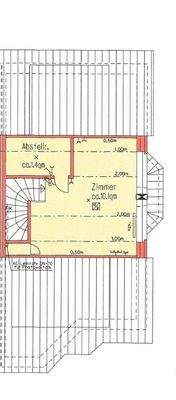Grundriss Dachstudio