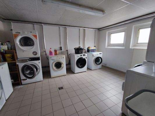 Keller-Waschmaschinenraum