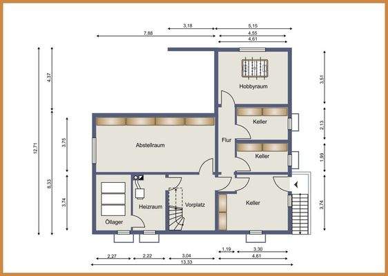 Grundriss Kellergeschoss