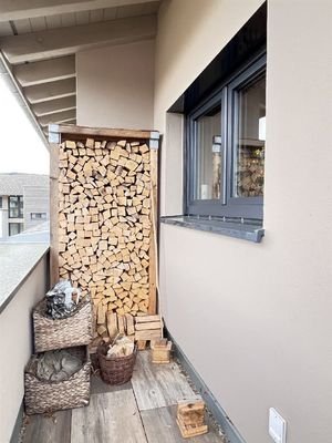 überdeckter Balkon