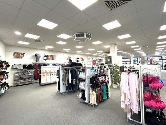 Blick in die Mietfläche