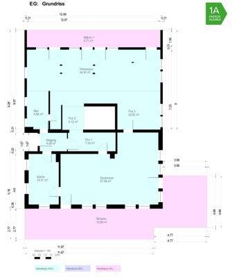 Grundriss Haupthaus - EG