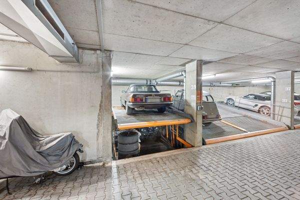 Doppelparker Tiefgarage
