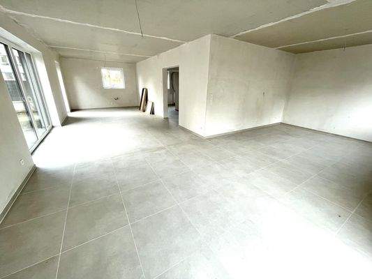 Wohn-/ Essbereich, Baustand 01.2026