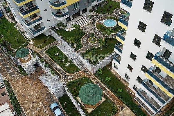 Sea View Apartments in Alanya Antalya in a Complex Close to Sea