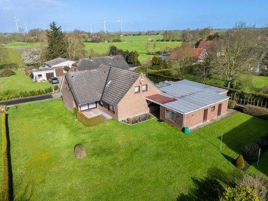 Blick auf die Immobilie