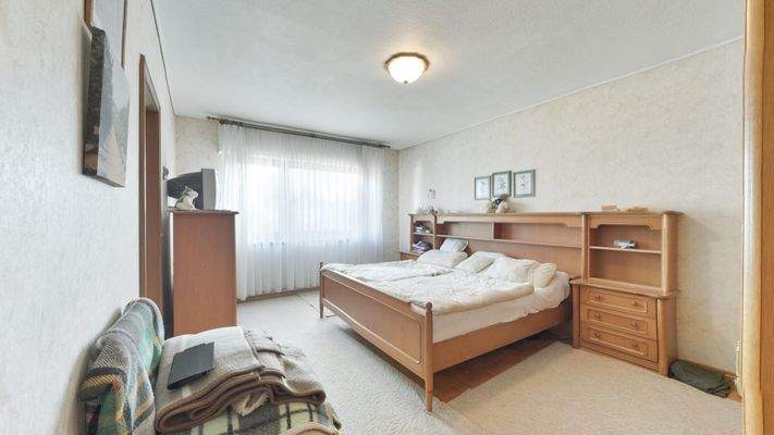 Schlafzimmer im Erdgeschoss