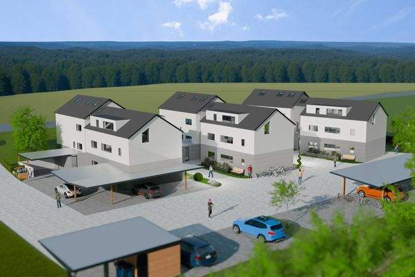 Neubauprojekt Nordansicht