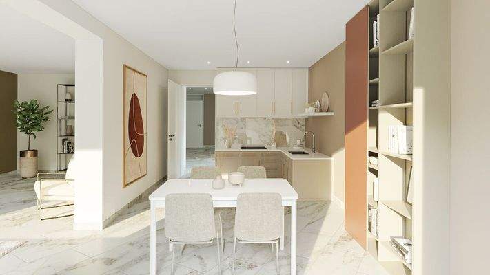 Küche - mit Beispielmöblierung -