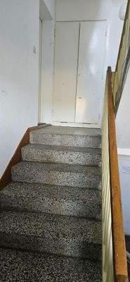 Zugang zur Hochparterre-Wohnung