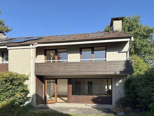 Hausansicht vom Garten