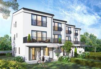 Ansicht 2 Reihenhäuser