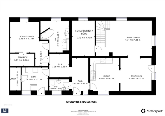 akt. Grundriss Erdgeschoss