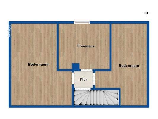 Grundriss Dachgeschoss