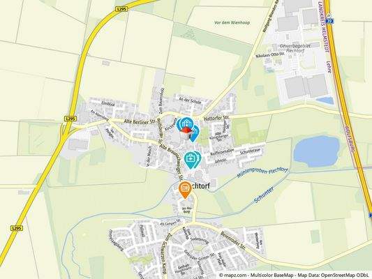 Geolyzer Kartenausschnitt