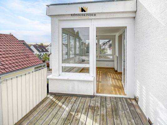 Balkon Wohnung Obergeschoss