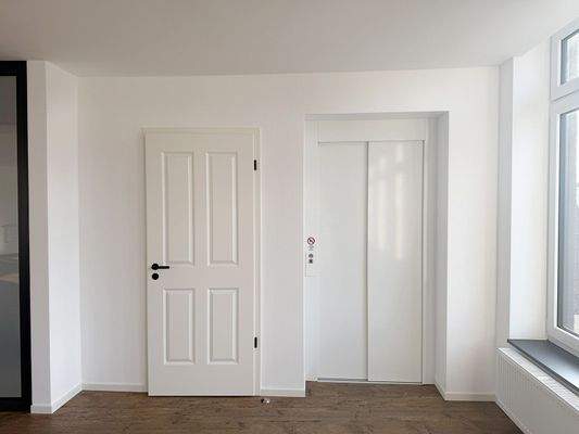 Erreichbar mit dem Fahrstuhl