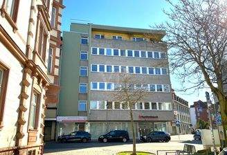 Blick auf die Immobilie
