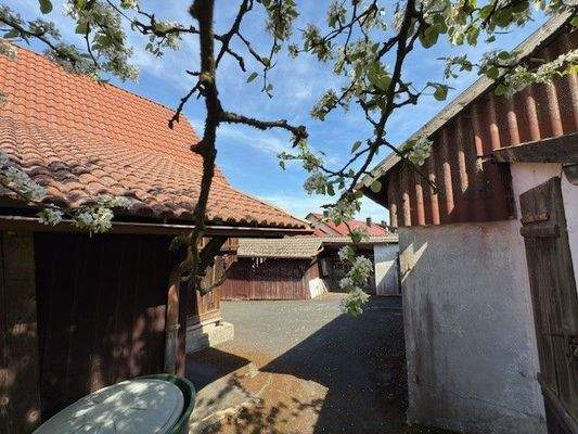 Blick in den Hof