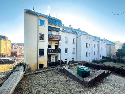 Ansicht Rückseite Objekt