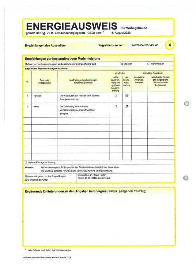 Energieausweis Spannerstrasse 3/5/7, 79801 Hohentengen gültig bis 30.01.2035