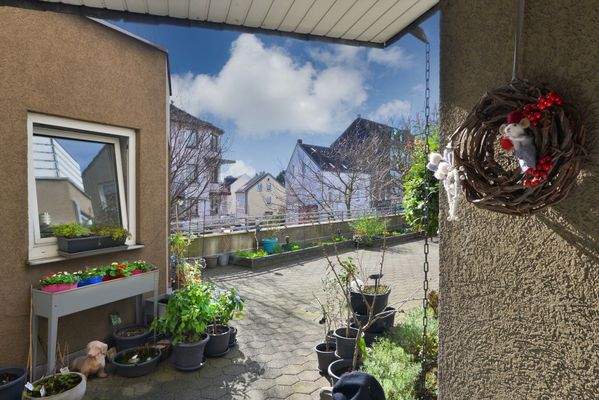 die Dachterrasse gehört dazu