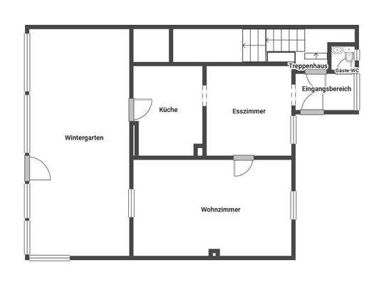 Grundriss Erdgeschoss
