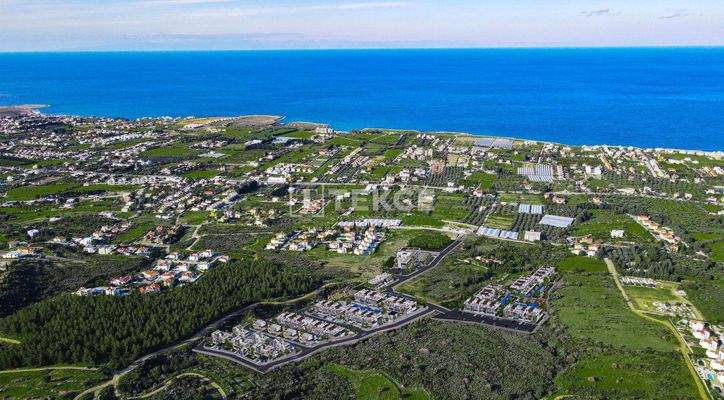 Sea and Nature View Apartments for Sale in Lapta Girne