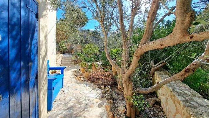 Ferienhaus mit 2 Schlafzimmern und atemberaubender Aussicht in Plaka