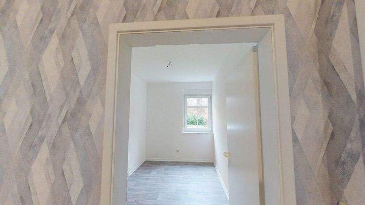 Blick in das Schlafzimmer