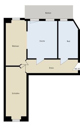Grundriss WE 05