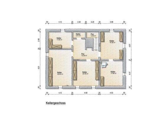 Reichlich Platz im KG