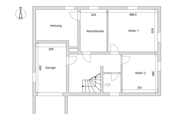 Schema Kellergeschoss