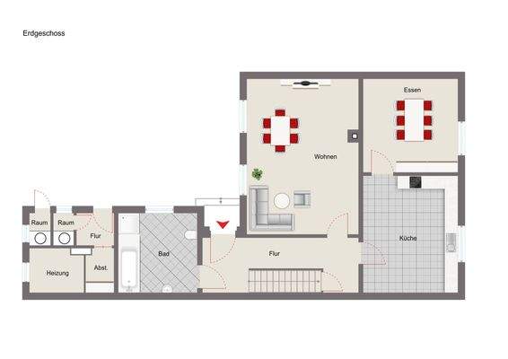 Grundriss Erdgeschoss