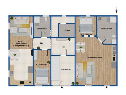 Grundriss Erdgeschoss