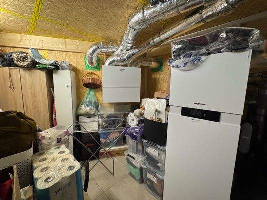 Blick in den Technik-/Hauswirtschaftsraum