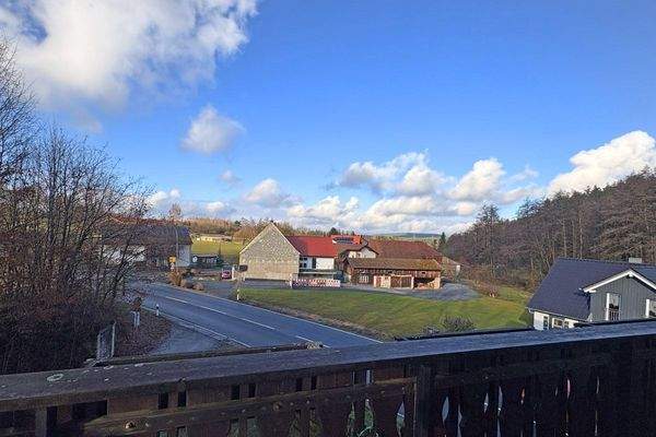 Ausblick vom Obergeschoss