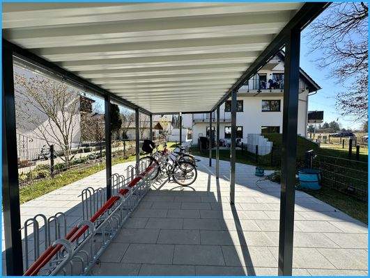 Fahrrad-Carport